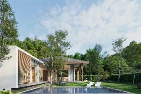 Chalet de 3 dormitorios en Phuket, Tailandia № 153931 - foto 12