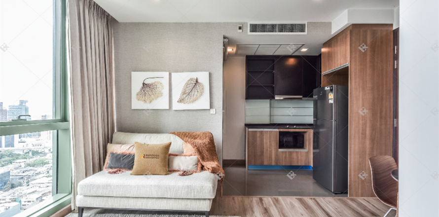 Condominio de 1 dormitorio en Bangkok, Tailandia № 184279