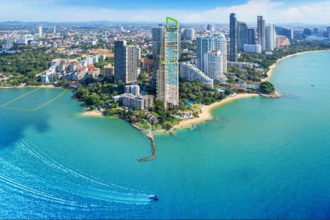 Apartamento de 3 habitaciones en Pattaya, Tailandia № 161028