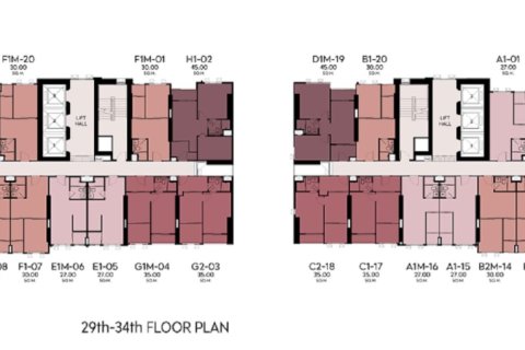 Condo à Bangkok, Thaïlande, 1 chambre  № 165017 - photo 20