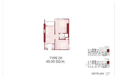 Condominio de 2 dormitorios en Bangkok, Tailandia № 165016 - foto 20