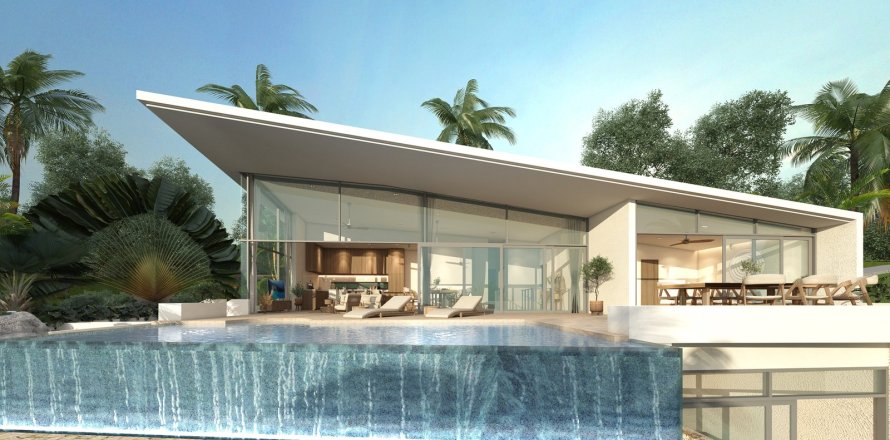 Villa à Ko Samui, Thaïlande 3 chambres № 172477