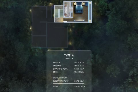 Chalet de 3 dormitorios en Ko Samui, Tailandia № 169917 - foto 4