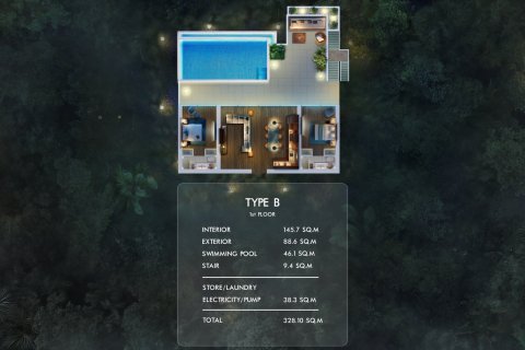 Chalet de 3 dormitorios en Ko Samui, Tailandia № 169916 - foto 2