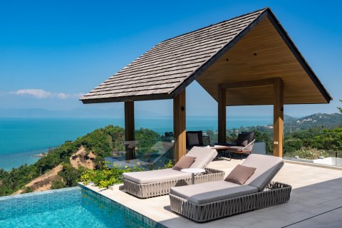 Chalet de 3 dormitorios en Ko Samui, Tailandia № 169916 - foto 9