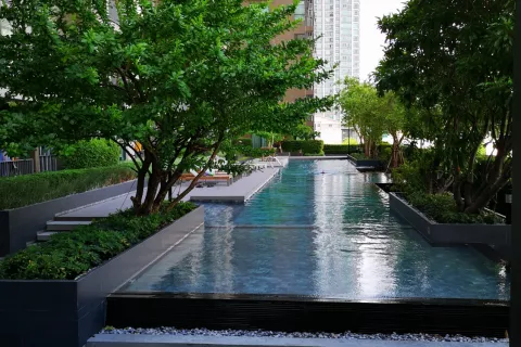 Estudio en el condominio en Din Daeng, Bangkok, Tailandia № 138932 - foto 20