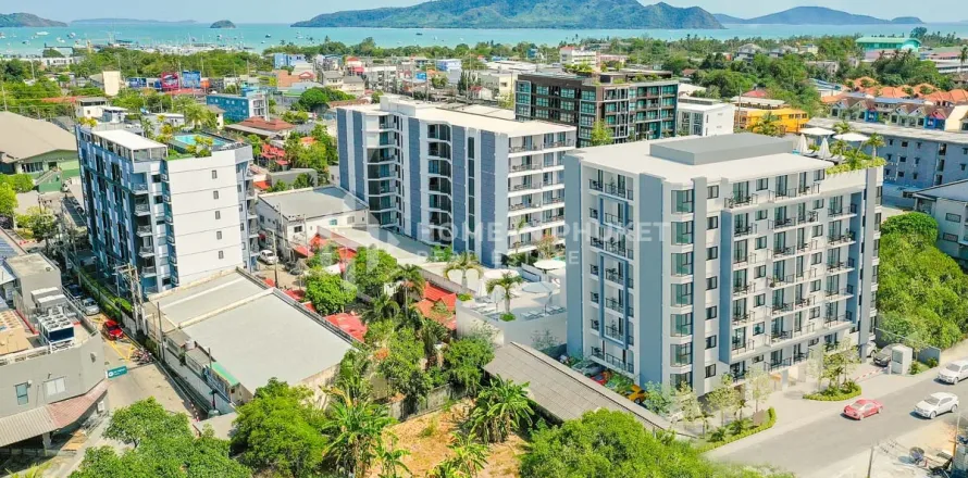 Estudio en el condominio en Chalong, Tailandia № 205906