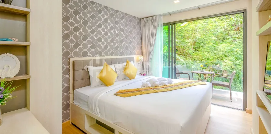 Estudio en el condominio en Kata, Tailandia № 205904