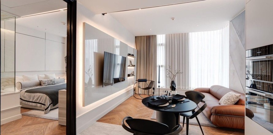 Studio in the Condo in Khlong Toei, Bangkok, Thailand № 171967