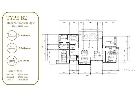 Chalet de 3 dormitorios en Ko Lanta Yai, Tailandia № 170889 - foto 15