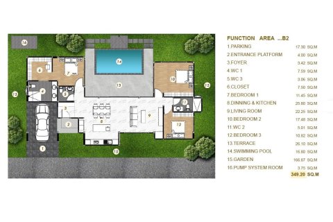 Chalet de 3 dormitorios en Ko Lanta Yai, Tailandia № 170889 - foto 14