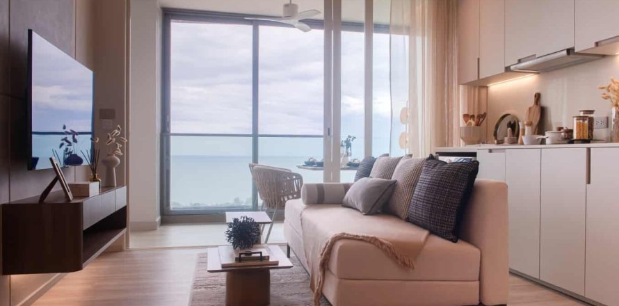 Condominio de 2 dormitorios en Hua Hin, Tailandia № 165052