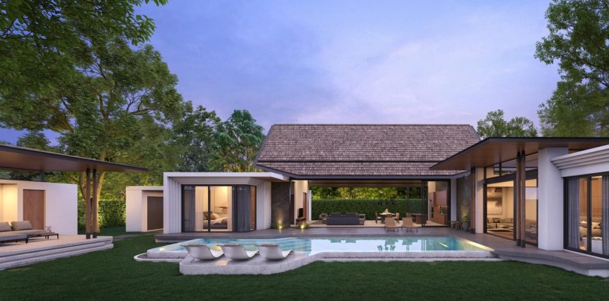 Chalet de 4 dormitorios en Phuket, Tailandia № 166346