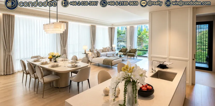 Eigentumswohnung in Watthana, Bangkok, Thailand, 3 Schlafzimmer № 201364