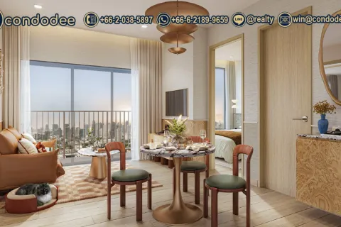Eigentumswohnung in Watthana, Bangkok, Thailand, 2 Schlafzimmer  № 201360