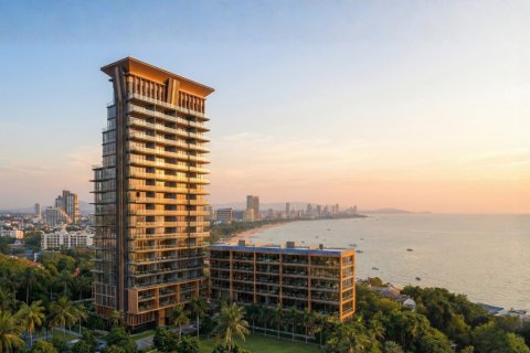 Condominio de 3 dormitorios en Bang Lamung, Tailandia № 222492