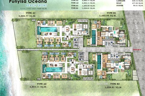 Villa in Mai Khao, Thailand 6 Schlafzimmer № 222491 - Foto 19