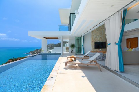 Villa on Chaweng Beach, Ko Samui, Thailand 5 bedrooms № 161523 - photo 10