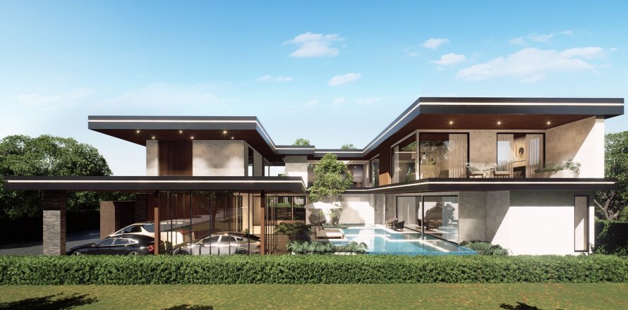 Chalet de 4 dormitorios en Pattaya, Tailandia № 203494