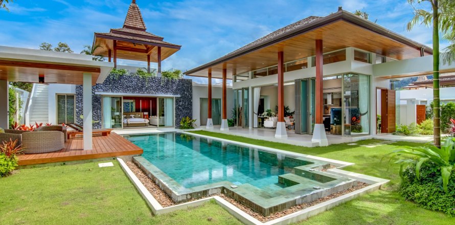 Chalet de 4 dormitorios en Bang Tao, Tailandia № 179819