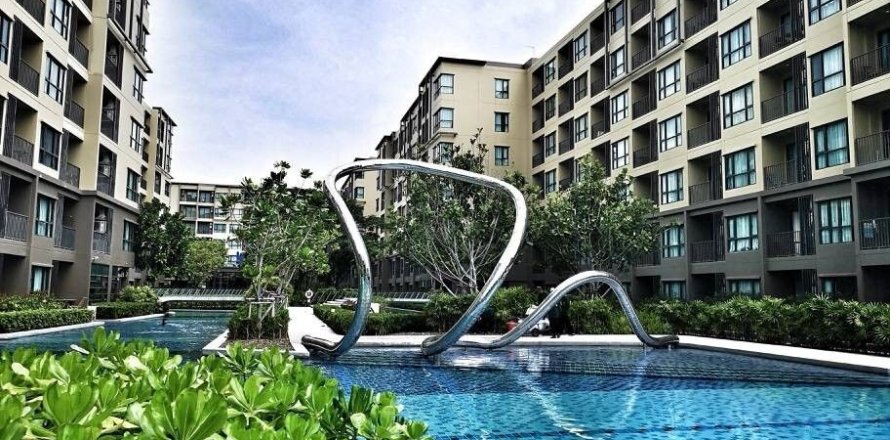 Condo à Cha-am, Thaïlande, 2 chambres  № 171945