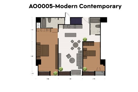 Condominio de 2 dormitorios en Bangkok, Tailandia № 181006 - foto 22