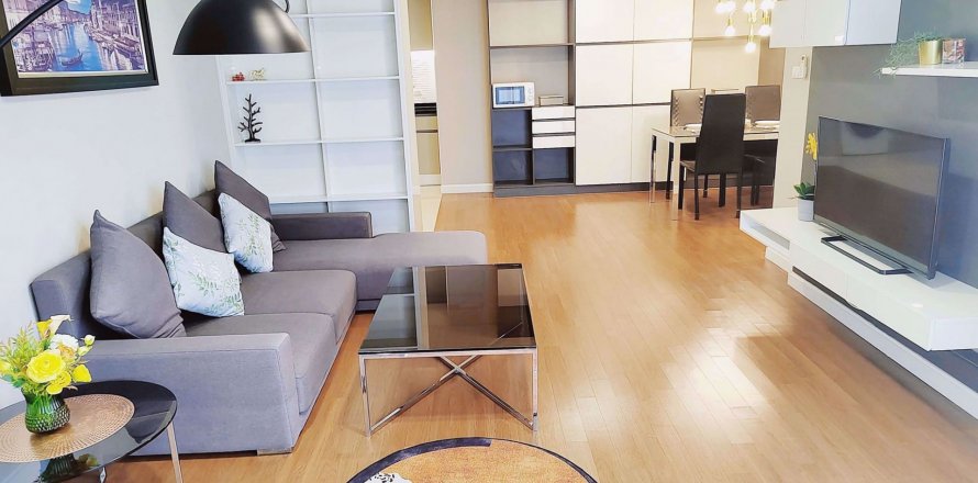 Condominio de 2 dormitorios en Bangkok, Tailandia en Belle Grand Rama 9 № 67425