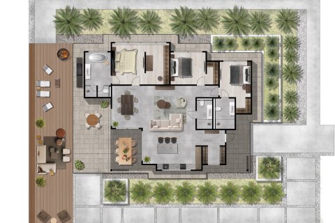 Villa in Koh Pha Ngan, Thailand 3 Schlafzimmer № 165143 - Foto 20