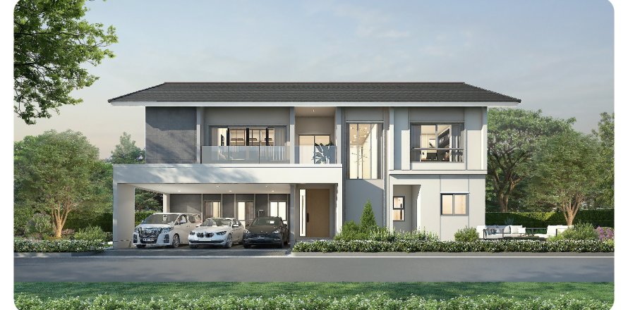 Chalet de 4 dormitorios en Pattaya, Tailandia № 165140