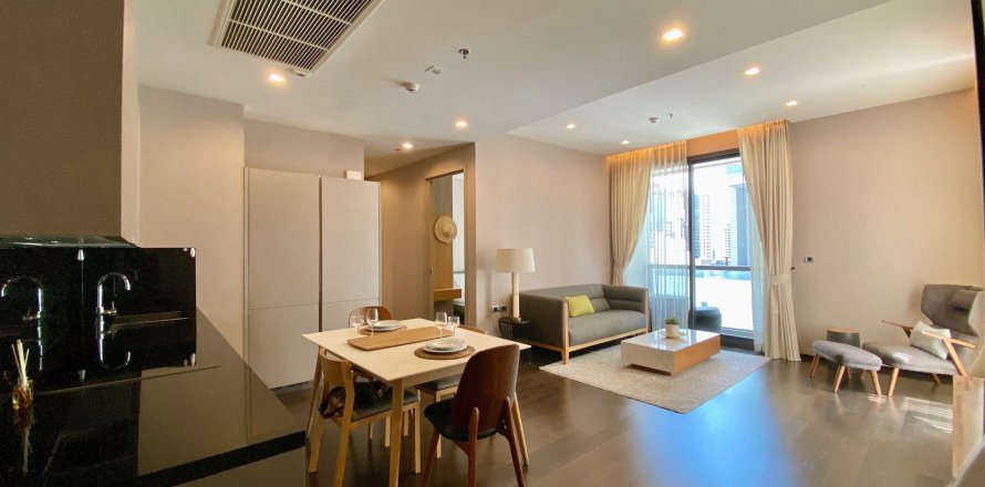 Condominio de 2 dormitorios en Watthana, Bangkok, Tailandia № 208488