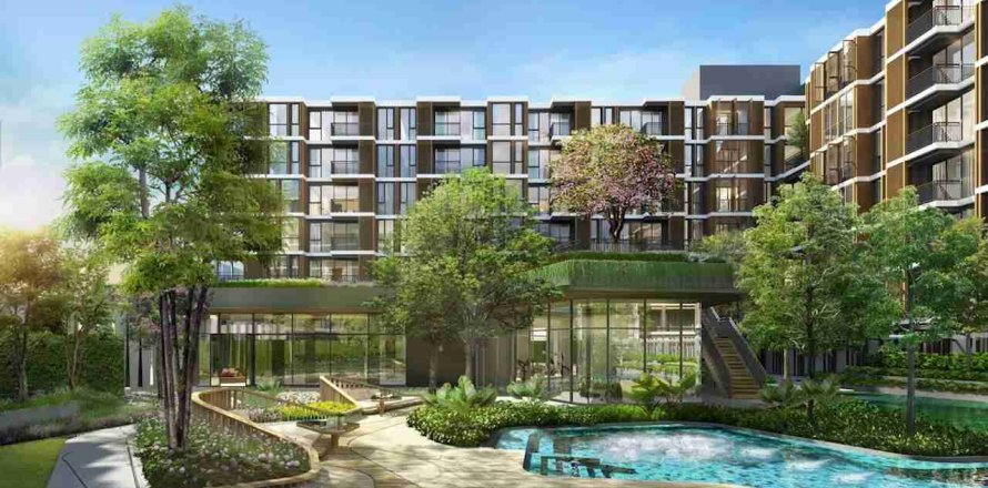 Condominio de 1 dormitorio en Bangkok, Tailandia № 183127