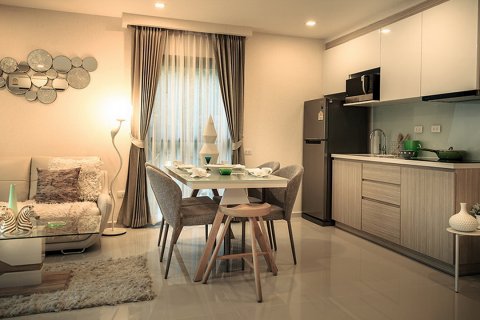Eigentumswohnung in Chon Buri, Thailand, 1 Schlafzimmer in City Garden Tropicana № 63543