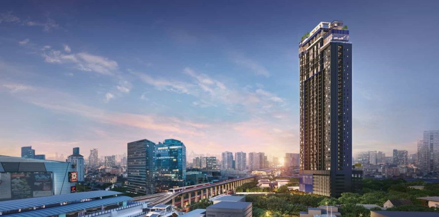 Condominio de 2 dormitorios en Lat Phrao, Bangkok, Tailandia № 166495