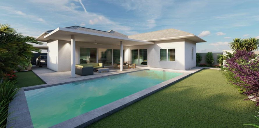 Chalet de 2 dormitorios en Hua Hin, Tailandia № 166491