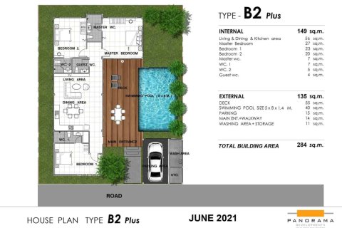 Chalet de 3 dormitorios en Hua Hin, Tailandia № 166605 - foto 26
