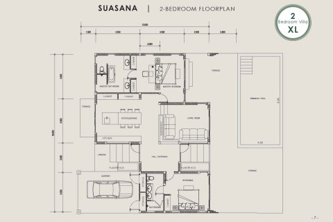Chalet de 2 dormitorios en Hua Hin, Tailandia № 166608 - foto 22
