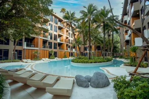 Wohnung in Phuket, Thailand 1 Schlafzimmer № 135185 - Foto 9