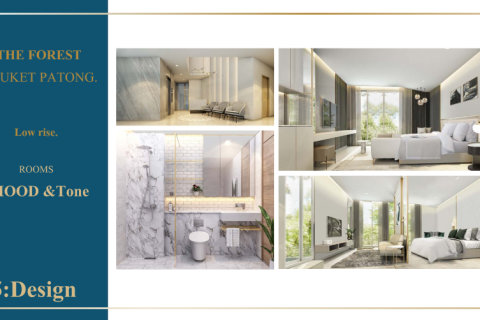 Villa à Kathu, Thaïlande 1 chambre № 205313