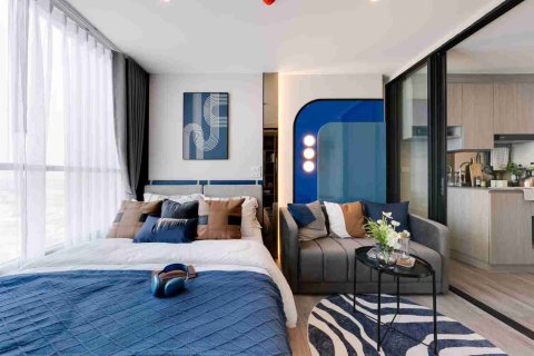 Condominio de 1 dormitorio en Bangkok, Tailandia № 208859 - foto 4