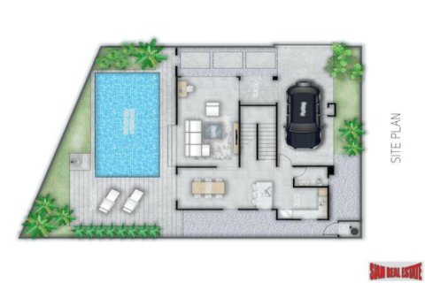 Chalet de 4 dormitorios en Hang Dong, Tailandia № 203336 - foto 5