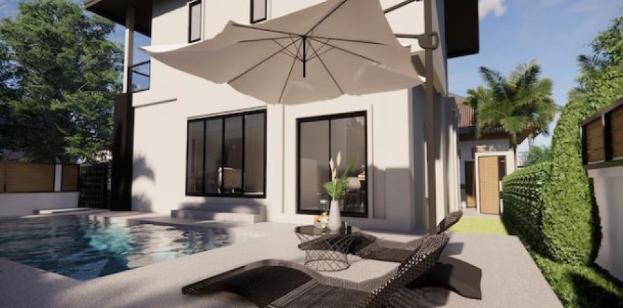 Chalet de 4 dormitorios en Hang Dong, Tailandia № 203336