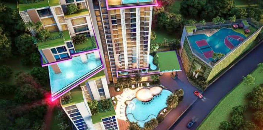 Condominio de 1 dormitorio en Pattaya, Tailandia № 116805