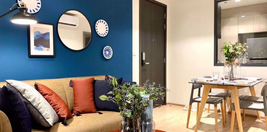 Condo in Bangkok, Thailand, 2 bedrooms in The Base Garden Rama 9 № 111427