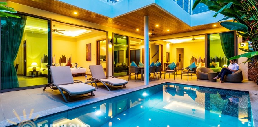 Chalet de 4 dormitorios en Rawai, Tailandia № 179395