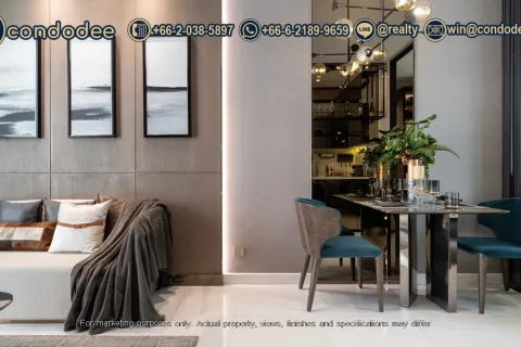 คอนโดมิเนียมในสาทร, กรุงเทพฯ, ประเทศไทย, 1 ห้องนอน № 234014 - รูปถ่าย 9