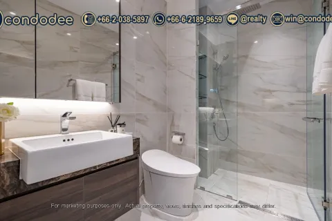 คอนโดมิเนียมในสาทร, กรุงเทพฯ, ประเทศไทย, 1 ห้องนอน № 234014 - รูปถ่าย 7