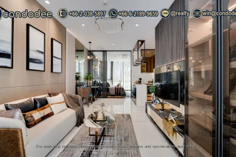 คอนโดมิเนียมในสาทร, กรุงเทพฯ, ประเทศไทย, 1 ห้องนอน № 234014 - รูปถ่าย 8