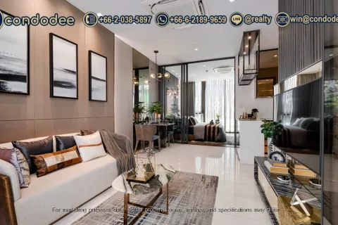คอนโดมิเนียมในสาทร, กรุงเทพฯ, ประเทศไทย, 1 ห้องนอน № 234014
