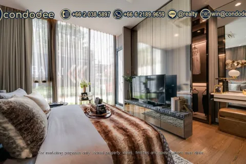 คอนโดมิเนียมในสาทร, กรุงเทพฯ, ประเทศไทย, 1 ห้องนอน № 234014 - รูปถ่าย 12