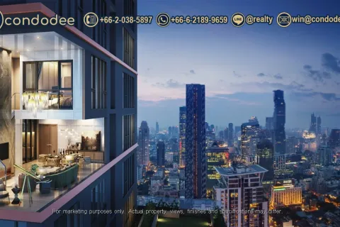 Condo in Sathon, Bangkok, Thailand, 3 bedrooms № 234017 - photo 13